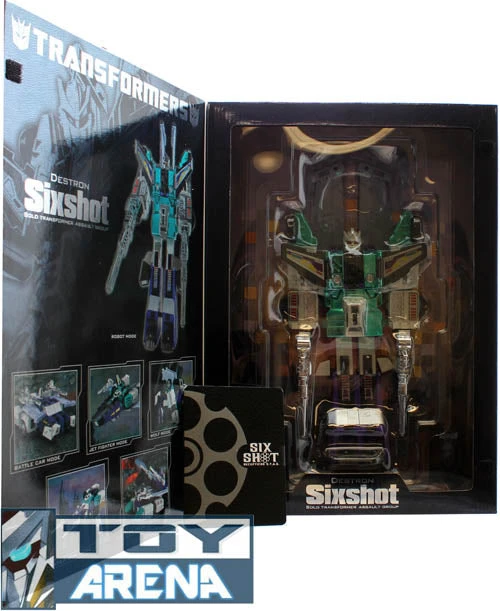 Transformers Sixshot Animate Fest Metallic Color Redeco Asia Exclusive 4 Transformers Sixshot Animate Fest Metallic Color Redeco Asia Exclusive - Image 2