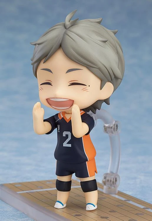 GOOD SMILE COMPANY Nendoroid #665 Koshi Sugawara Haikyuu!! 6 GOOD SMILE COMPANY Nendoroid #665 Koshi Sugawara Haikyuu!! - Image 4