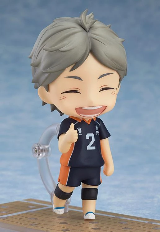 GOOD SMILE COMPANY Nendoroid #665 Koshi Sugawara Haikyuu!! 5 GOOD SMILE COMPANY Nendoroid #665 Koshi Sugawara Haikyuu!! - Image 3