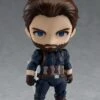GOOD SMILE COMPANY Nendoroid #923 Captain America Infinity Edition Marvel Avengers Infinity War -Hasro Model Shop 4580416905398c
