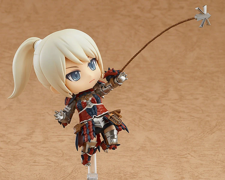GOOD SMILE COMPANY Nendoroid #993-DX Hunter Female Rathalos Armor Edition DX Ver. Monster Hunter World 6 GOOD SMILE COMPANY Nendoroid #993-DX Hunter Female Rathalos Armor Edition DX Ver. Monster Hunter World - Image 4