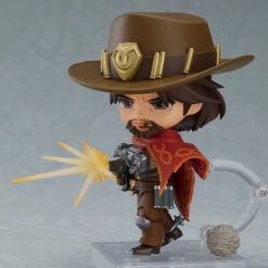 GOOD SMILE COMPANY Nendoroid #1030 Jesse McCree: Classic Skin Edition Overwatch -Hasro Model Shop 4580416906807f