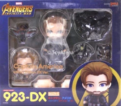 GOOD SMILE COMPANY Nendoroid #923-DX Captain America (Steve Rogers) DX Ver Avengers: Infinity War 23 GOOD SMILE COMPANY Nendoroid #923-DX Captain America (Steve Rogers) DX Ver Avengers: Infinity War -Hasro Model Shop 4580416907231