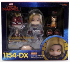 GOOD SMILE COMPANY Nendoroid #1154-DX Captain Marvel (Hero's Edition) Captain Marvel Movie 19 GOOD SMILE COMPANY Nendoroid #1154-DX Captain Marvel (Hero's Edition) Captain Marvel Movie -Hasro Model Shop 4580416908719