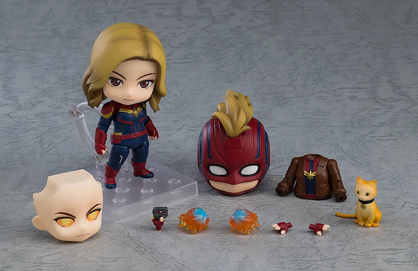 GOOD SMILE COMPANY Nendoroid #1154-DX Captain Marvel (Hero's Edition) Captain Marvel Movie 3 GOOD SMILE COMPANY Nendoroid #1154-DX Captain Marvel (Hero's Edition) Captain Marvel Movie