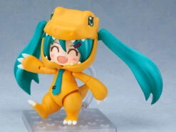GOOD SMILE COMPANY Nendoroid #1439 Hatsune Miku Kigurumi Agumon Ver. Vocaloid X Digimon