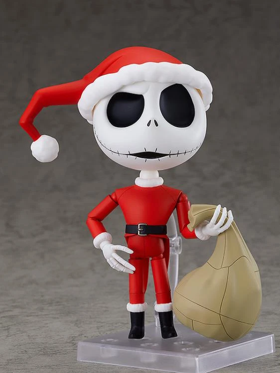 GOOD SMILE COMPANY Nendoroid #1517 Jack Skellington (Sandy Claws Ver.) The Nightmare Before Christmas 5 GOOD SMILE COMPANY Nendoroid #1517 Jack Skellington (Sandy Claws Ver.) The Nightmare Before Christmas - Image 3