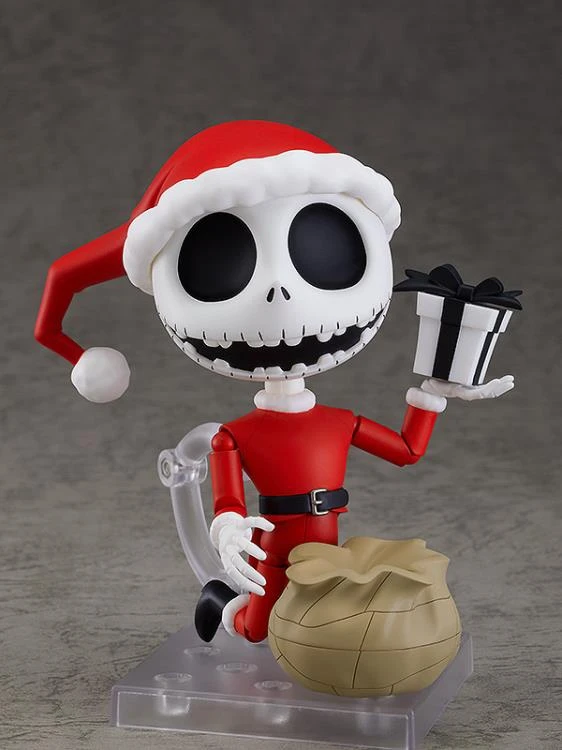 GOOD SMILE COMPANY Nendoroid #1517 Jack Skellington (Sandy Claws Ver.) The Nightmare Before Christmas 4 GOOD SMILE COMPANY Nendoroid #1517 Jack Skellington (Sandy Claws Ver.) The Nightmare Before Christmas - Image 2