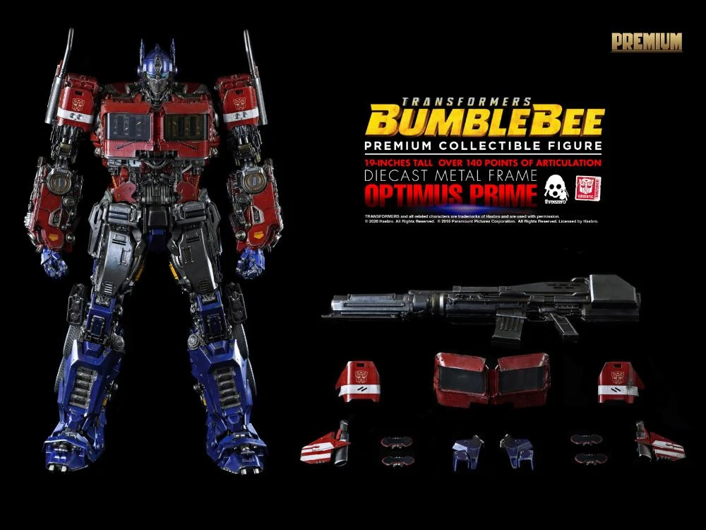 ThreeZero Transformers Bumblebee Movie Optimus Prime Premium Scale Figure 3 ThreeZero Transformers Bumblebee Movie Optimus Prime Premium Scale Figure