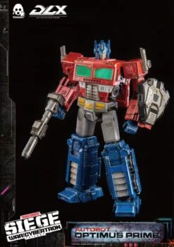 ThreeZero Transformers War For Cybertron Trilogy Optimus Prime DLX Scale Figure -Hasro Model Shop 4897056203204b