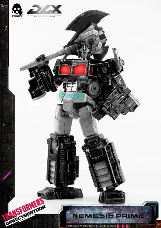 ThreeZero Transformers War For Cybertron Trilogy Nemesis Prime DLX Scale Figure 7 ThreeZero Transformers War For Cybertron Trilogy Nemesis Prime DLX Scale Figure - Image 5