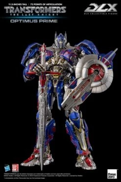 ThreeZero Transformers The Last Knight Optimus Prime DLX Action Figure -Hasro Model Shop 4897056209480f