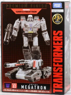 Hasbro Transformers Generations War For Cybertron Trilogy Voyager Megatron (Premium Finish) Action Figure PF WFC-02 -Hasro Model Shop 4904810180944