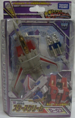 Transformers Henkei Starscream D-02 Action Figure