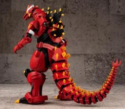 Aoshima ACKS Godzilla Vs. Evangelion Mechagodzilla Type-3 Kiryu Kai EVA Unit-02 Color Ver. Model Kit -Hasro Model Shop 4905083063446b