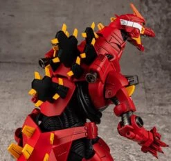 Aoshima ACKS Godzilla Vs. Evangelion Mechagodzilla Type-3 Kiryu Kai EVA Unit-02 Color Ver. Model Kit -Hasro Model Shop 4905083063446m