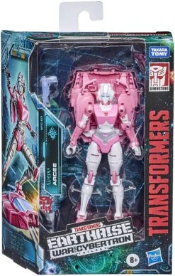 Hasbro Transfromers War For Cybertron: Earthrise Deluxe Class Arcee Action Figure WFC-E17 -Hasro Model Shop 5010993648641c
