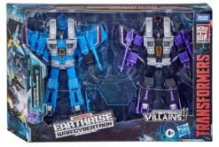 Hasbro Transformers War For Cybertron Earthrise Voyager Thundercracker & Skywarp Seeker 2-Pack Action Figures WFC-E29 -Hasro Model Shop 5010993697762c