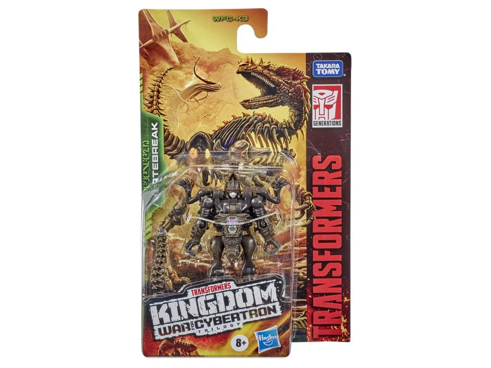 Hasbro Transformers Generations War For Cybertron: Kingdom Core Vertebreak Action Figure WFC-K3 5 Hasbro Transformers Generations War For Cybertron: Kingdom Core Vertebreak Action Figure WFC-K3 - Image 3