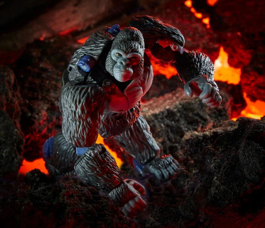 Hasbro Transformers Generations War For Cybertron: Kingdom Voyager Optimus Primal Action Figure WFC-K8 5 Hasbro Transformers Generations War For Cybertron: Kingdom Voyager Optimus Primal Action Figure WFC-K8 - Image 3