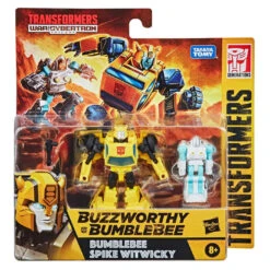 Hasbro Transformers War For Cybertron Trilogy Core Buzzworthy Bumblebee And Spike Witwicky 2 Pack Action Figure -Hasro Model Shop 5010993777723