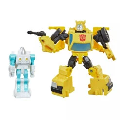 Hasbro Transformers War For Cybertron Trilogy Core Buzzworthy Bumblebee And Spike Witwicky 2 Pack Action Figure -Hasro Model Shop 5010993777723a