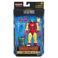 Hasbro Marvel Legends Shang-Chi Wave Tony Stark (A.I.) (Mr. Hyde BAF) -Hasro Model Shop 5010993785780h
