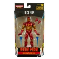Hasbro Marvel Legends Iron Man Comic Wave 1 Modular Iron Man (Ursa Major BAF) Action Figure -Hasro Model Shop 5010993790517g