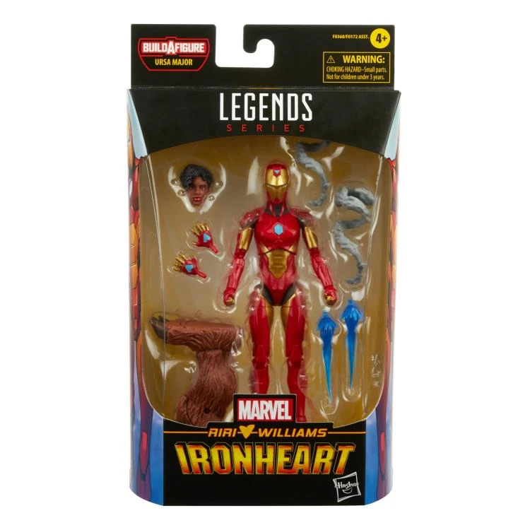 Hasbro Marvel Legends Iron Man Comic Wave 1 Ironheart (Ursa Major BAF) Action Figure 9 Hasbro Marvel Legends Iron Man Comic Wave 1 Ironheart (Ursa Major BAF) Action Figure - Image 7