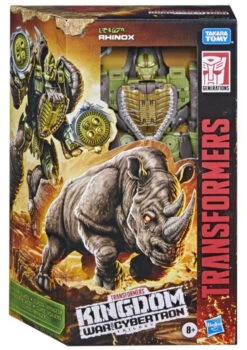 Hasbro Transformers Generations War For Cybertron: Kingdom Voyager Rhinox Action Figure WFC-K27 -Hasro Model Shop 5010993792382