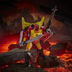 Hasbro Transformers Generations War For Cybertron: Kingdom Commander Rodimus Prime Action Figure WFC-K29 -Hasro Model Shop 5010993809004d