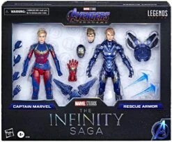 Hasbro Marvel Legends The Infinity Saga Captain Marvel And Rescue Armor 2 Pack Action Figure -Hasro Model Shop 5010993839865