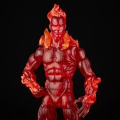 Hasbro Marvel Legends Vintage Retro Collection Fantastic Four Wave Human Torch Action Figure -Hasro Model Shop 5010993842544d