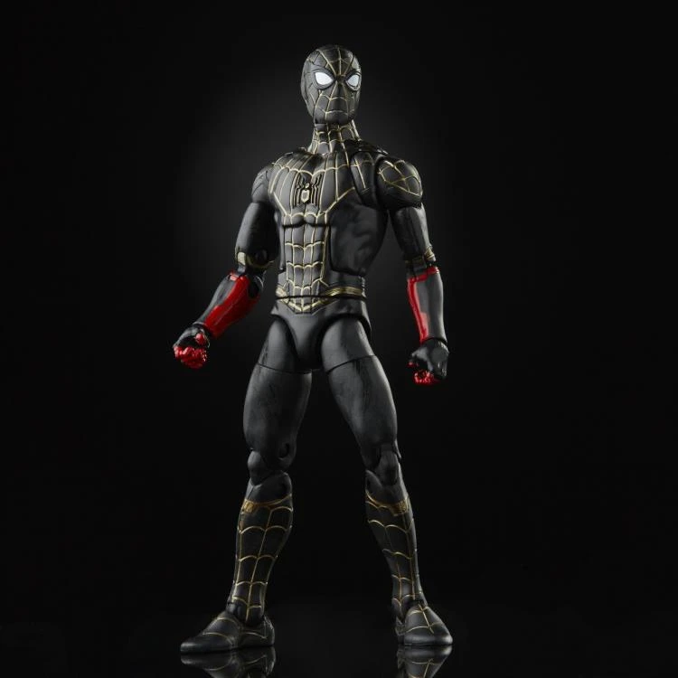 Hasbro Marvel Legends Spider-Man: No Way Home Wave Black And Gold Suit Spider-Man (Marvel's Armadillo BAF) 4 Hasbro Marvel Legends Spider-Man: No Way Home Wave Black And Gold Suit Spider-Man (Marvel's Armadillo BAF) - Image 2
