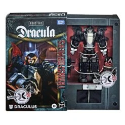 Hasbro Transformers Universal Monsters Dracula Collaborative Draculus Action Figure -Hasro Model Shop 5010993860166z