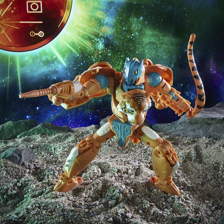 Hasbro Transformers Generations War For Cybertron Golden Disk Collection Voyager Mutant Tigatron Action Figure Exclusive 5 Hasbro Transformers Generations War For Cybertron Golden Disk Collection Voyager Mutant Tigatron Action Figure Exclusive - Image 3