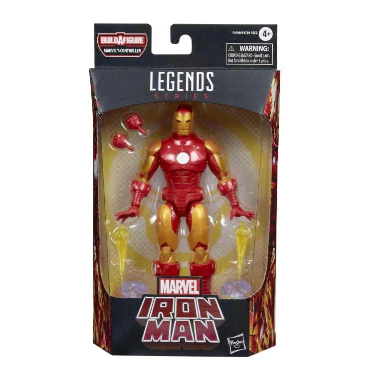 Hasbro Marvel Legends Classic Iron Man Wave Iron Man Model 70 Armor (BAF Marvel's Controller) Action Figure 8 Hasbro Marvel Legends Classic Iron Man Wave Iron Man Model 70 Armor (BAF Marvel's Controller) Action Figure - Image 6