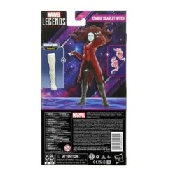 Hasbro Marvel Legends Disney+ Wave 1 Zombie Scarlet Witch (BAF Khonshu) Action Figure -Hasro Model Shop 5010993942701e