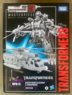 Takara Transformers Masterpiece Movie Series MPM-13 Blackout And Scorponok Action Figure -Hasro Model Shop 5010993977482z