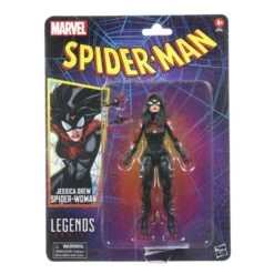 Hasbro Marvel Legends Vintage Retro Series Spider-Woman (Jessica Drew) Action Figure -Hasro Model Shop 5010994181291