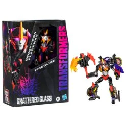 Hasbro Transformers Generations Shattered Glass Deluxe Flamewar Action Figure -Hasro Model Shop 5010994183110c