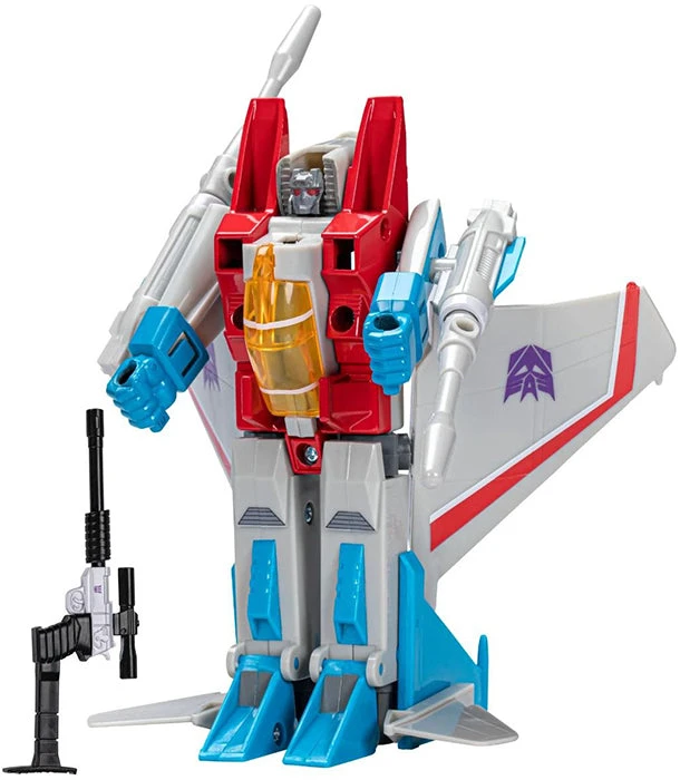Hasbro Transformers The Movie Retro Decepticon Air Commander Starscream Action Figure 3 Hasbro Transformers The Movie Retro Decepticon Air Commander Starscream Action Figure