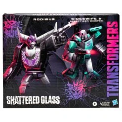 Hasbro Transformers Generations Shattered Glass Voyager Rodimus And Deluxe Sideswipe & Decepticon Whisper Action Figure 2 Pack 7 Hasbro Transformers Generations Shattered Glass Voyager Rodimus And Deluxe Sideswipe & Decepticon Whisper Action Figure 2 Pack -Hasro Model Shop 5010996138880