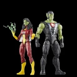 Hasbro Marvel Legends 60th Anniversary Avengers Beyond Earth's Mightiest Skrull Queen And Super-Skrull Two Pack Action Figure -Hasro Model Shop 5010996142535a