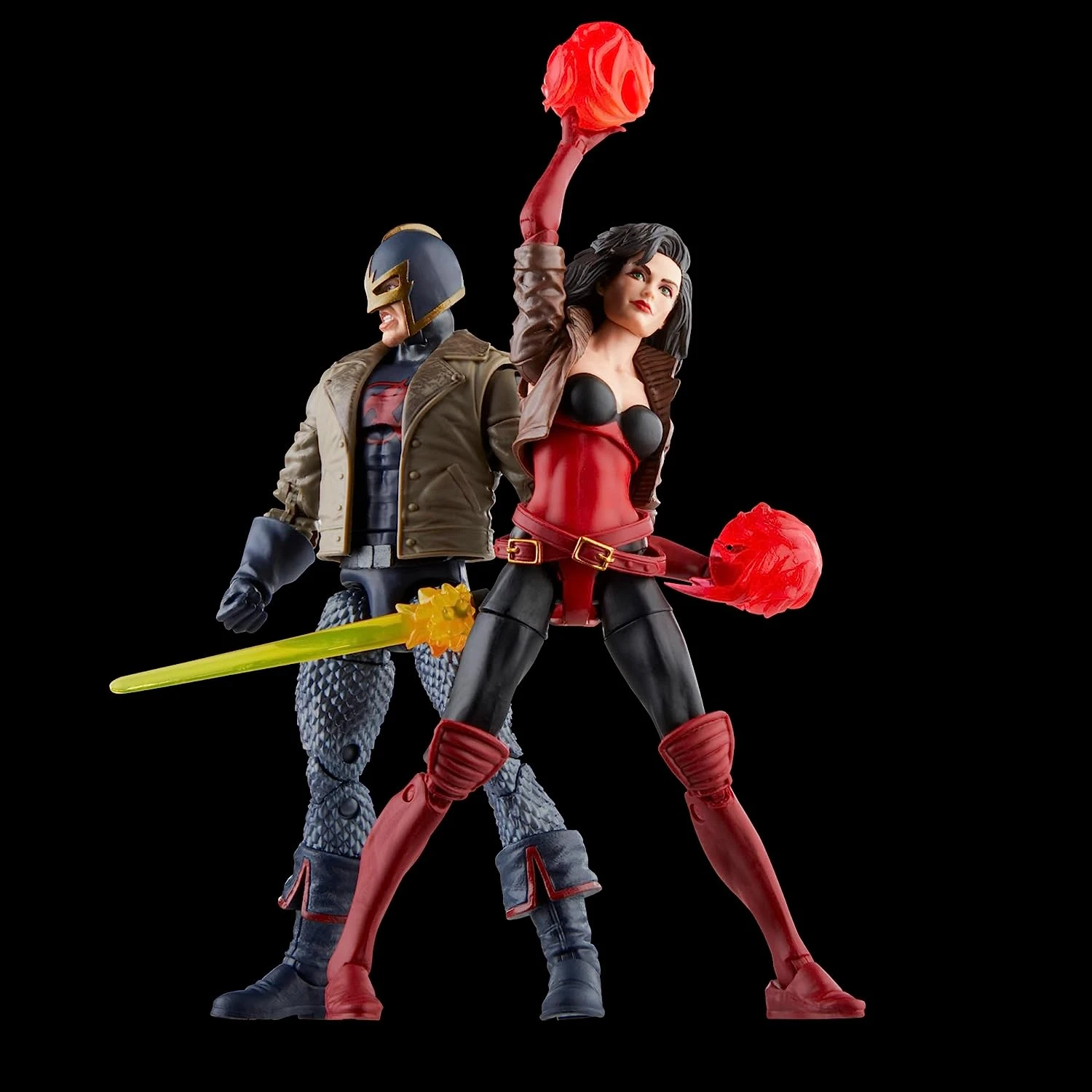 Hasbro Marvel Legends 60th Anniversary Avengers Beyond Earth's Mightiest Marvel's Black Knight And Marvel's Sersi Two Pack Action Figure 4 Hasbro Marvel Legends 60th Anniversary Avengers Beyond Earth's Mightiest Marvel's Black Knight And Marvel's Sersi Two Pack Action Figure - Image 2