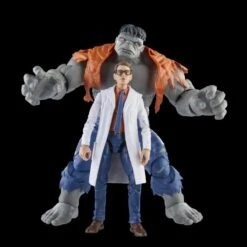 Hasbro Marvel Legends 60th Anniversary Avengers Beyond Earth's Mightiest Gray Hulk And Dr. Bruce Banner Two Pack Action Figure