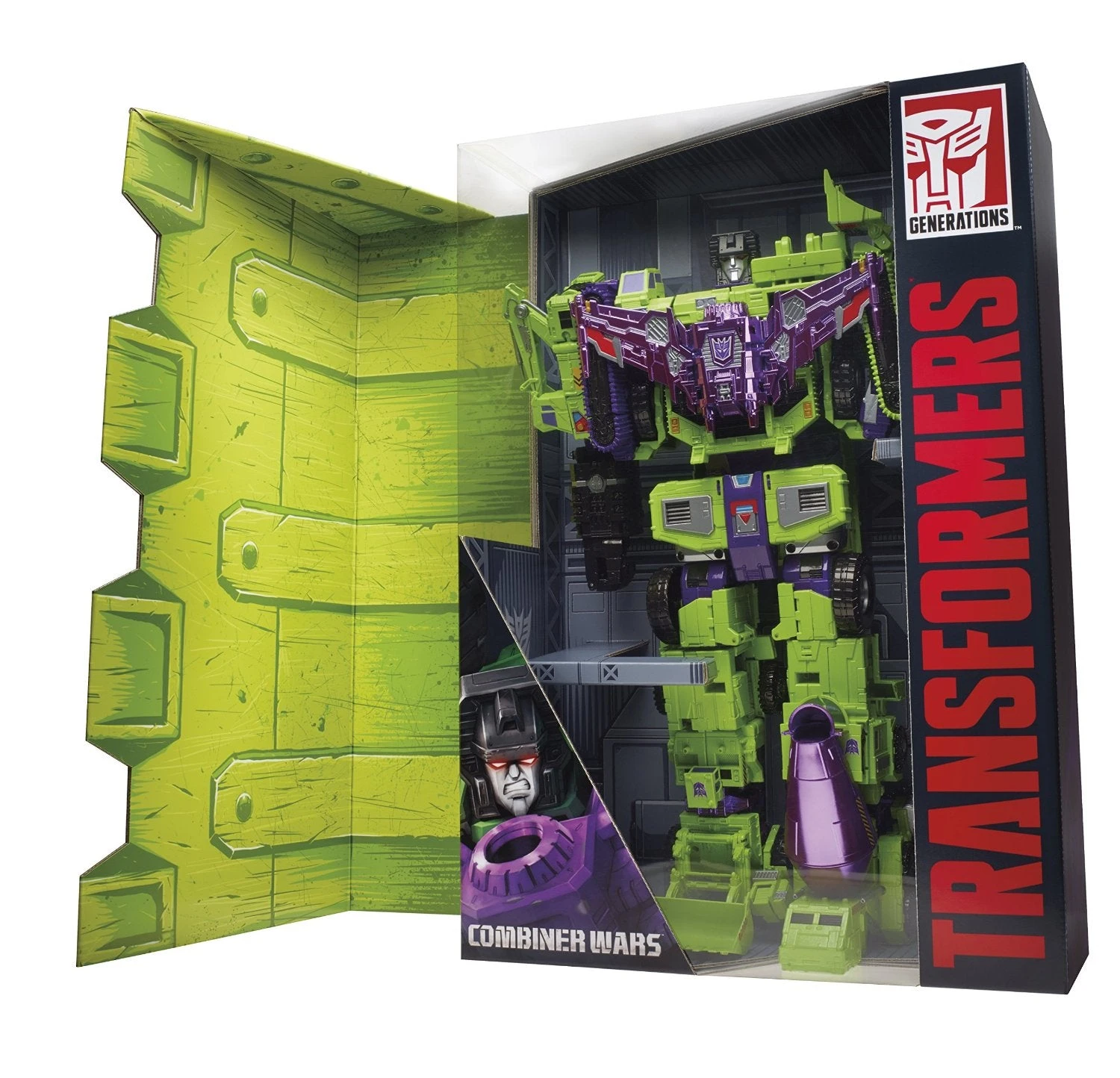 Hasbro Transformers Generations Combiner Wars Titan Class Devastator SDCC 2015 Exclusive Action Figure 4 Hasbro Transformers Generations Combiner Wars Titan Class Devastator SDCC 2015 Exclusive Action Figure - Image 2