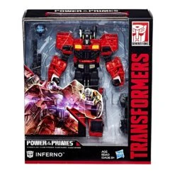 Hasbro Transformers Generations Power Of The Primes Voyager Class Inferno Figure -Hasro Model Shop 630509699049