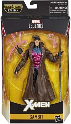 Hasbro Marvel Legends X-Men Series Gambit Caliban BAF Wave Action Figure -Hasro Model Shop 630509808540 a