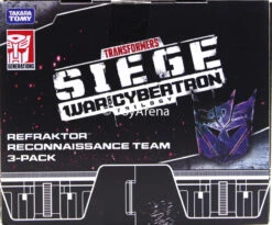 Hasbro Transformers Generations War For Cybertron: Siege Refraktor (Reflector) Reconnaissance Team 3-Pack Action Figures Exclusive -Hasro Model Shop 630509825226ab